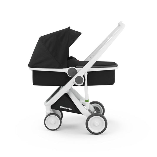 Greentom Wózek Carrycot (v.2.1) White-Black