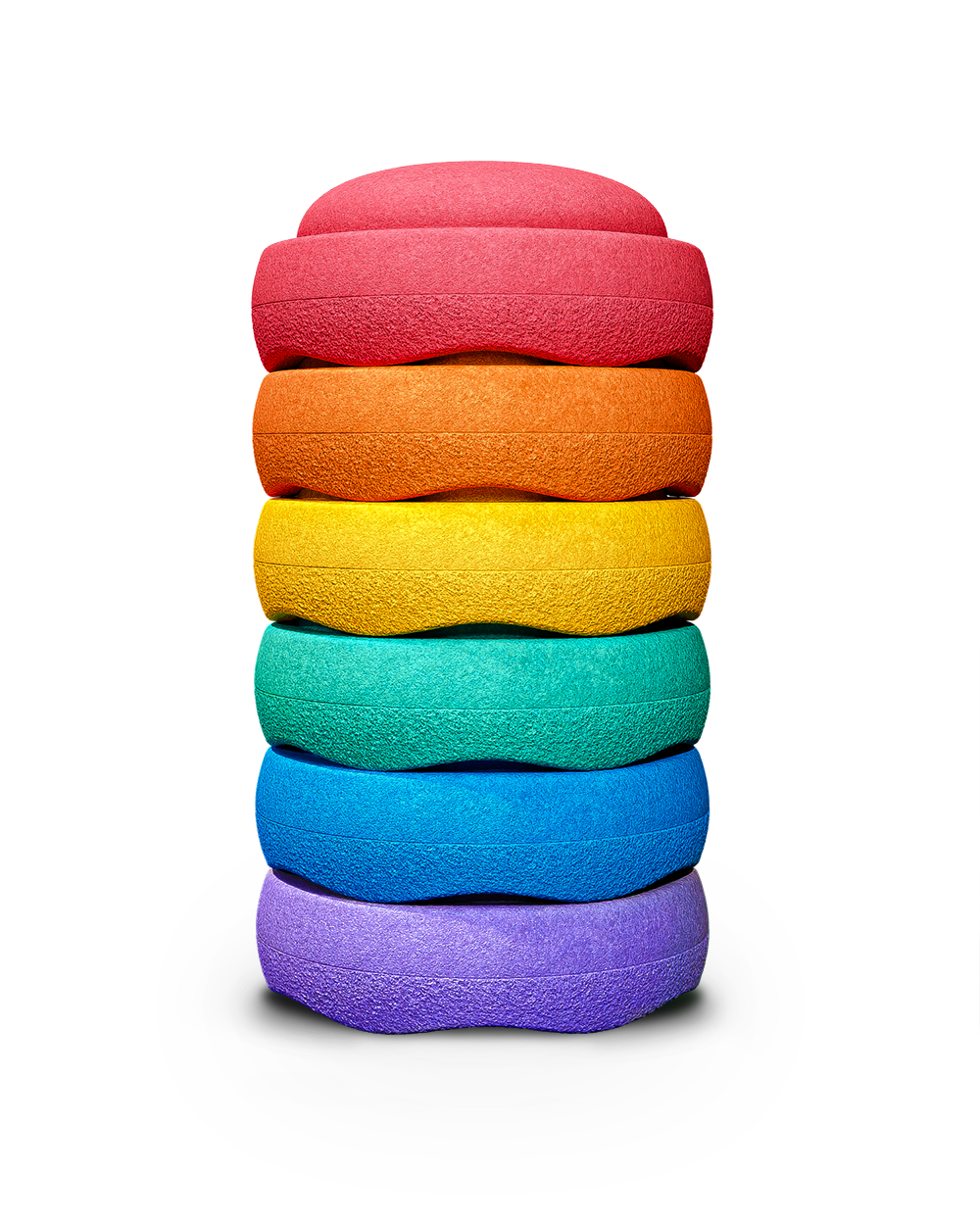Stapelstein® Original Grow rainbow classic 6 el.