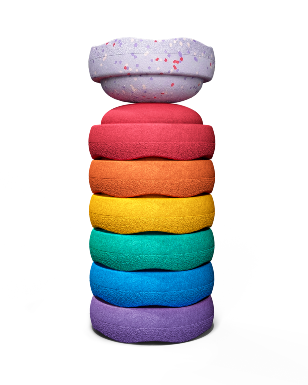 Stapelstein® Winter Special Mini rainbow classic