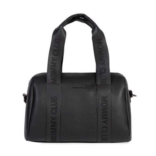 Childhome Torba do wózka Mommy Club Vegan Leather Black