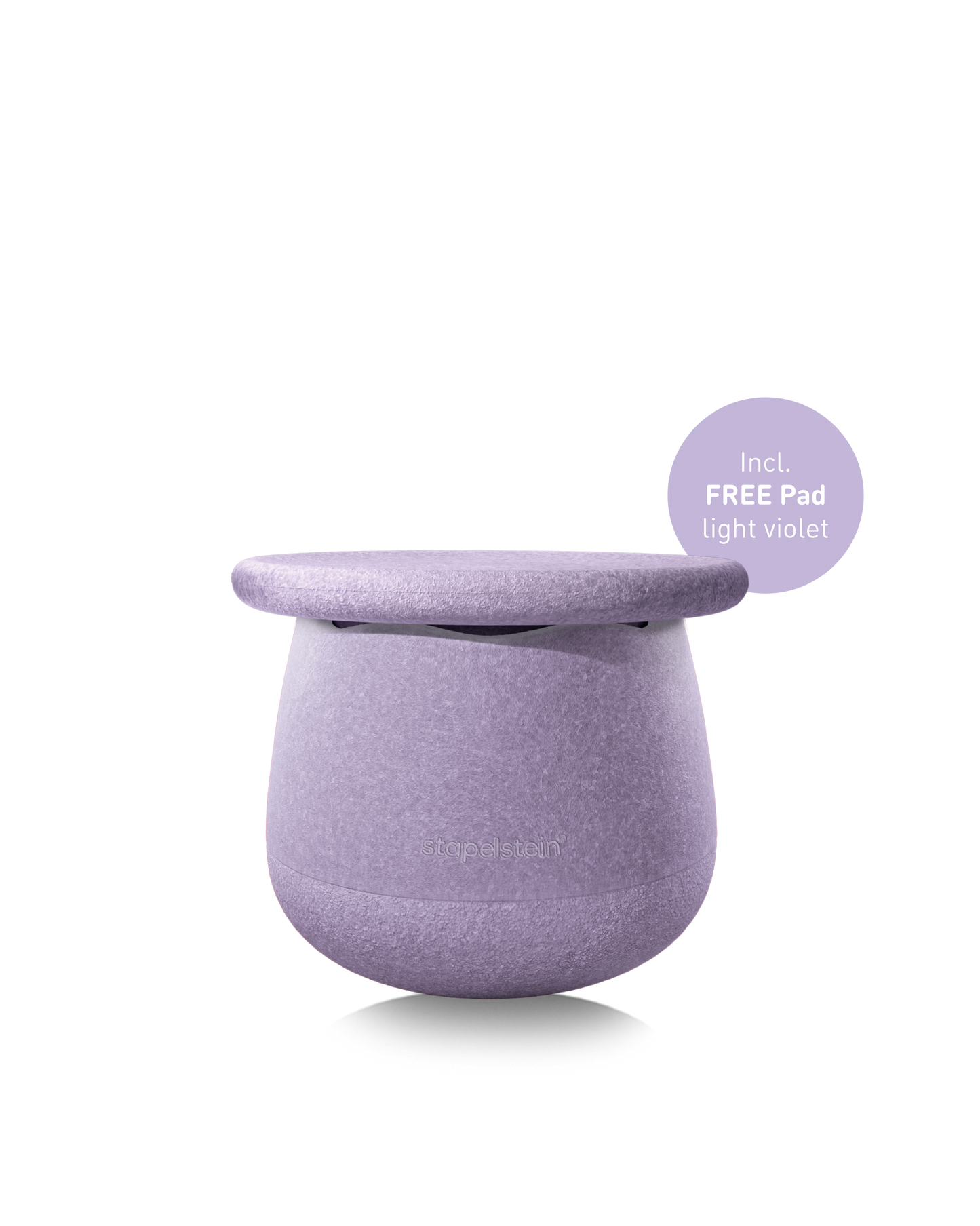 Stapelstein® Dynamic small light violet 2 el. + free Pad w pasującym kolorze