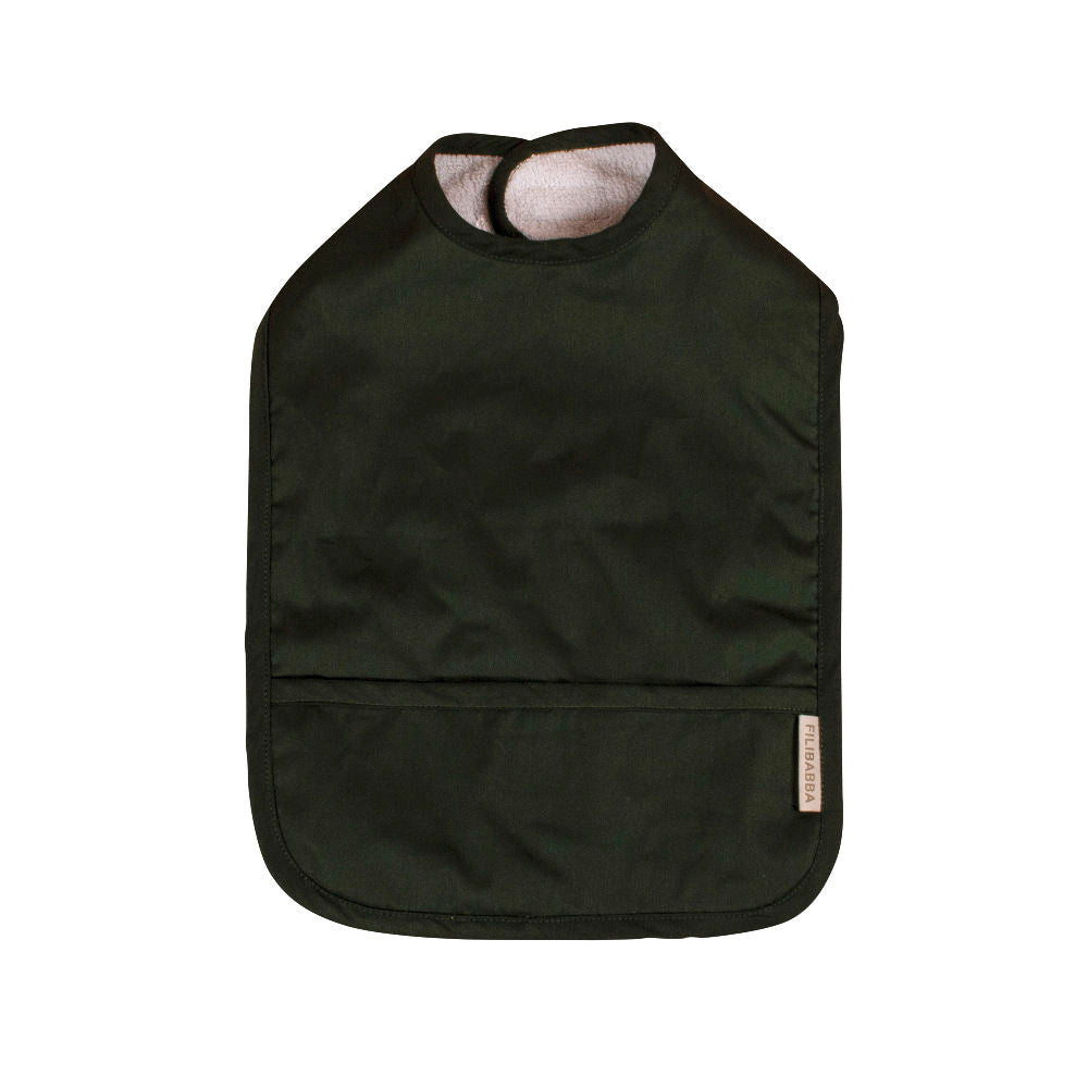 Filibabba Zestaw 2 szt. Śliniak wodoodporny Powder Blue/Dark Green