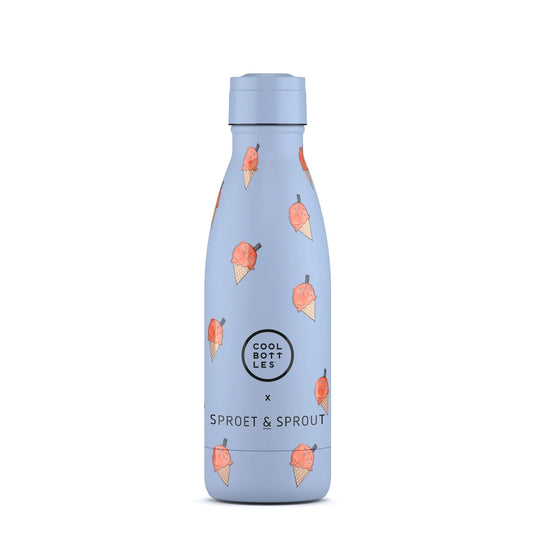 Cool Bottles Butelka termiczna Kids 350 ml SPRT& Blue Scoop