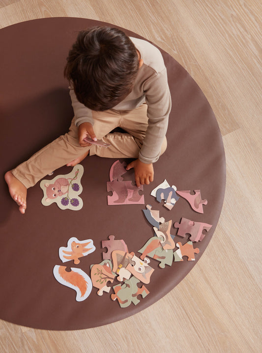 Filibabba Puzzle 7el. Nordic animals