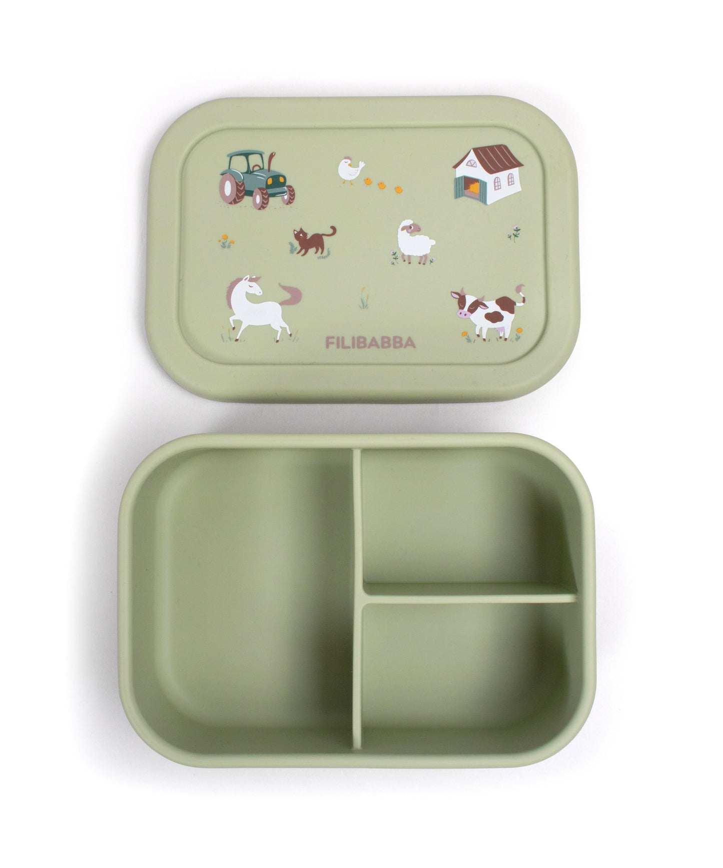 Filibabba Lunch Box Green