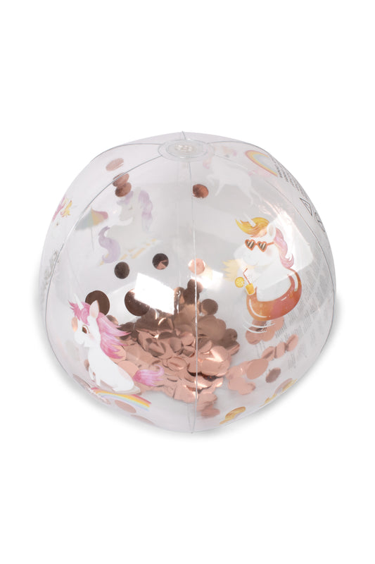 Filibabba Piłka plażowa Unicorn Shores Confetti
