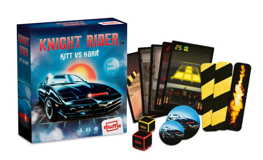 Cartamundi Gra karciana Shuffle Retro Knight Rider