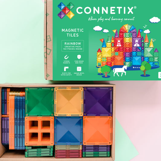 Connetix® Rainbow Creative Pack 102 elementy