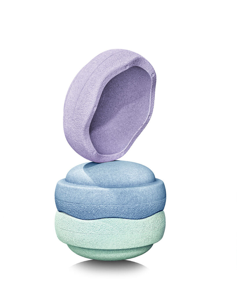 Stapelstein® Original cool pastel 3 el.