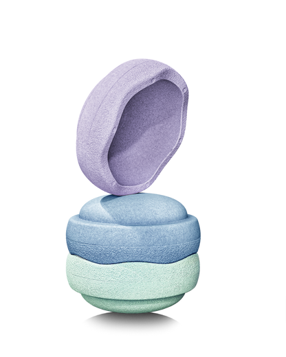 Stapelstein® Original cool pastel 3 el.