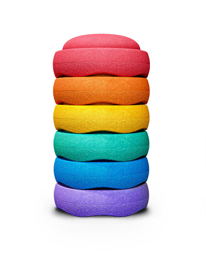 Stapelstein® Original rainbow classic 6 el.
