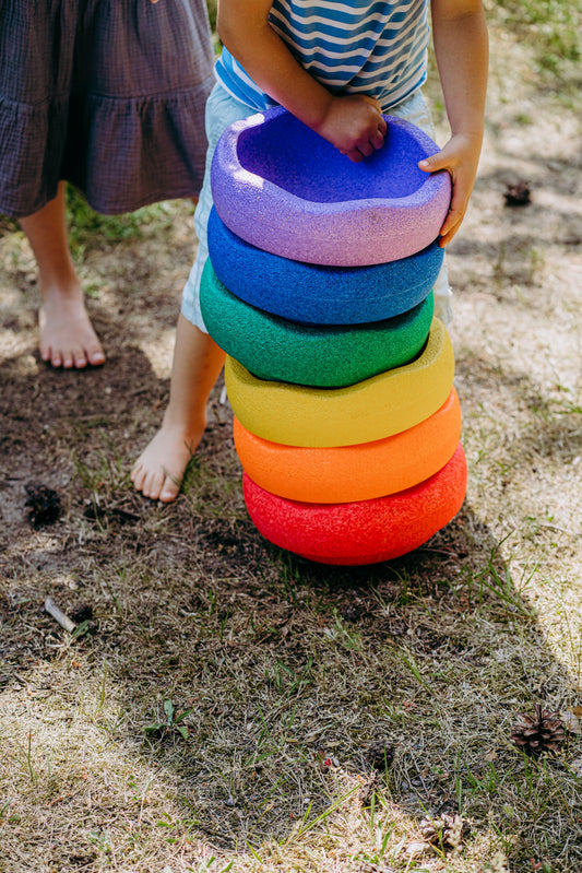 Stapelstein® Original rainbow classic 6 el.