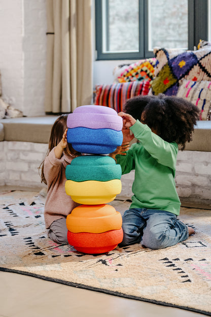 Stapelstein® Original rainbow classic 6 el.