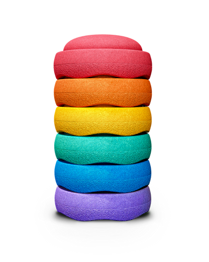 Stapelstein® Original rainbow classic 6 el.