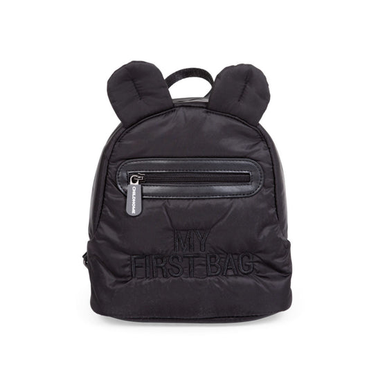 Childhome Plecak dziecięcy My First bag Pikowany Czarny