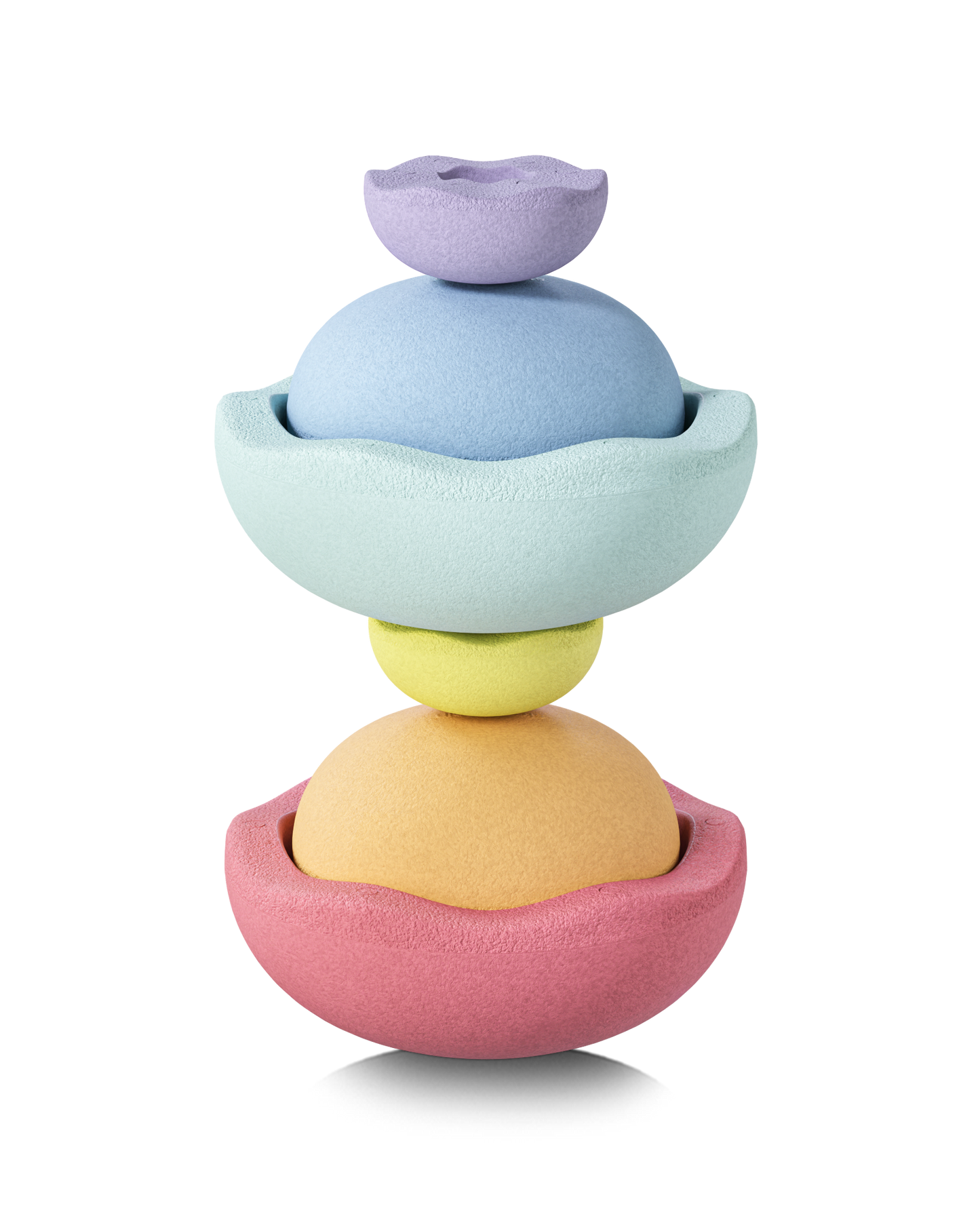 Stapelstein® Inside rainbow pastel 6 el.