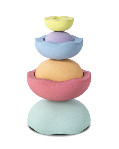 Stapelstein® Inside rainbow pastel 6 el.