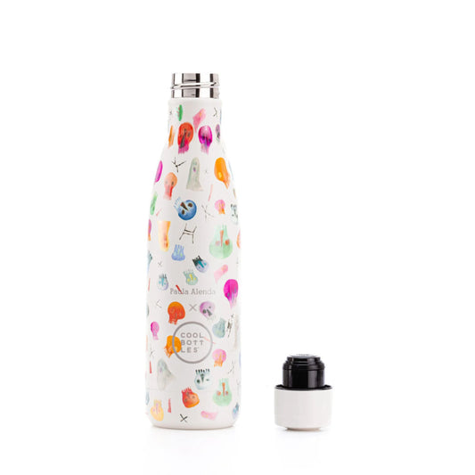 Cool Bottles Butelka termiczna Xclusive! 500 ml Paula Alenda - Crazy Skulls