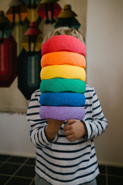 Stapelstein® Original Mini rainbow classic 6 el.
