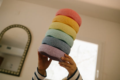 Stapelstein® Original Mini rainbow pastel 6 el.