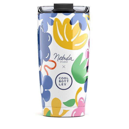 Cool Bottles Kubek termiczny 550 ml Xclusive! Nébula - Floral Madness