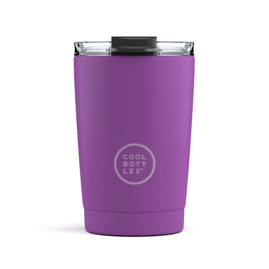 Cool Bottles Kubek termiczny 330 ml Vivid Violet