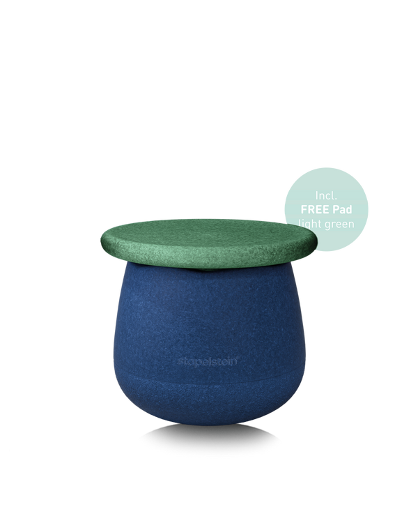 Stapelstein® Aktywne siedzisko Dynamic small waters & greens 2 el. + free Pad w pasującym kolorze