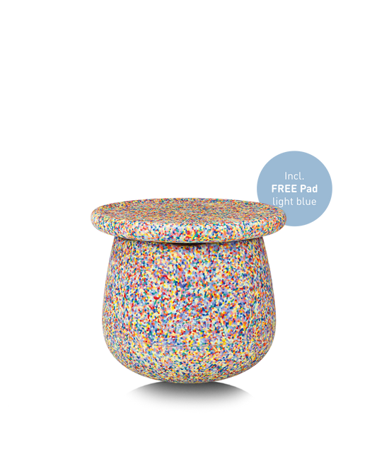 Stapelstein® Dynamic small super confetti 2 el. + free Pad w pasującym kolorze