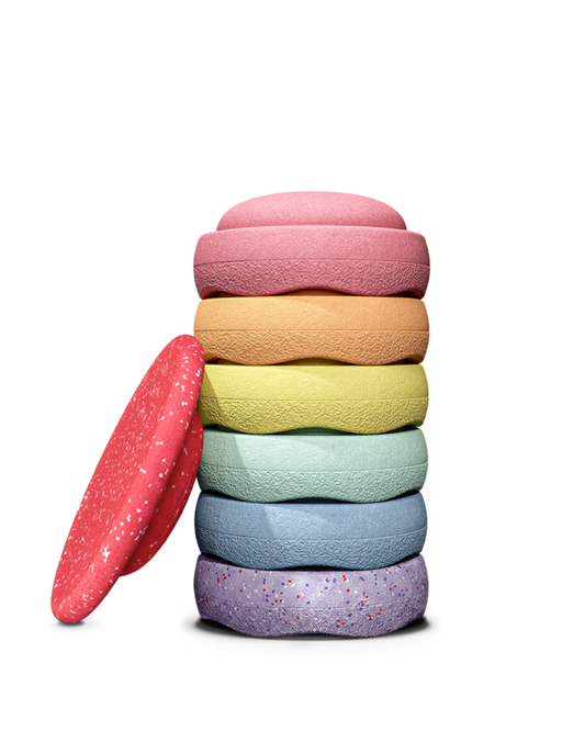 Stapelstein® Winter Special Rainbow Set pastel