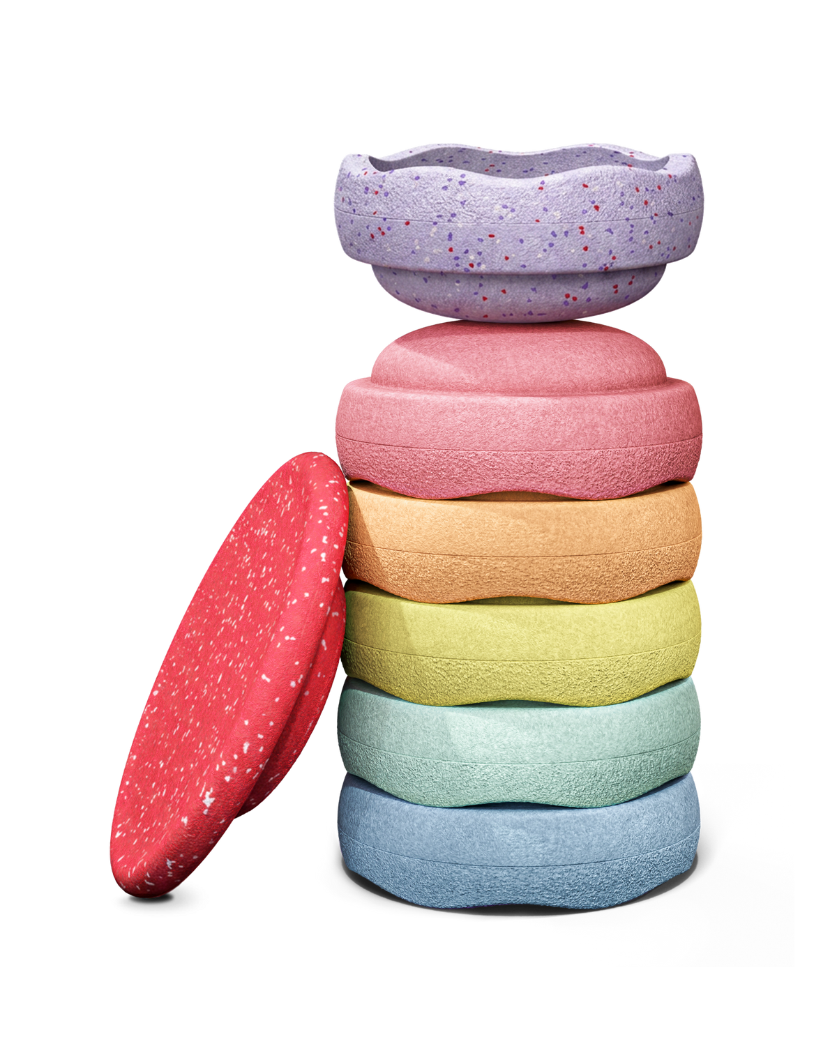 Stapelstein® Winter Special Rainbow Set pastel – Winter Campaign 2026