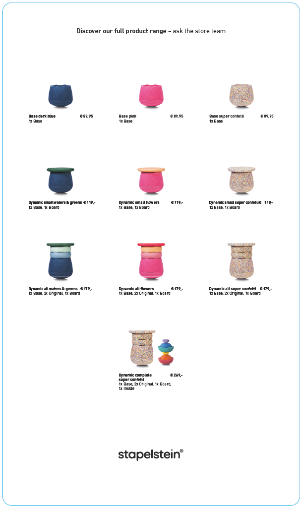 Stapelstein® Dynamic Price-Poster