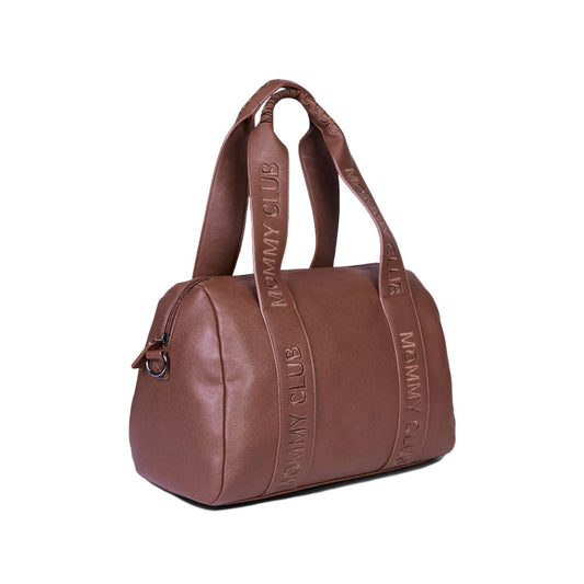 Childhome Torba do wózka Mommy Club Vegan Leather Dark Brown