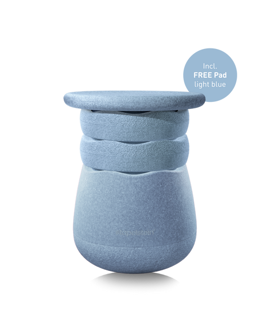 Stapelstein® Dynamic all light blue 4 el. + free Pad w pasującym kolorze
