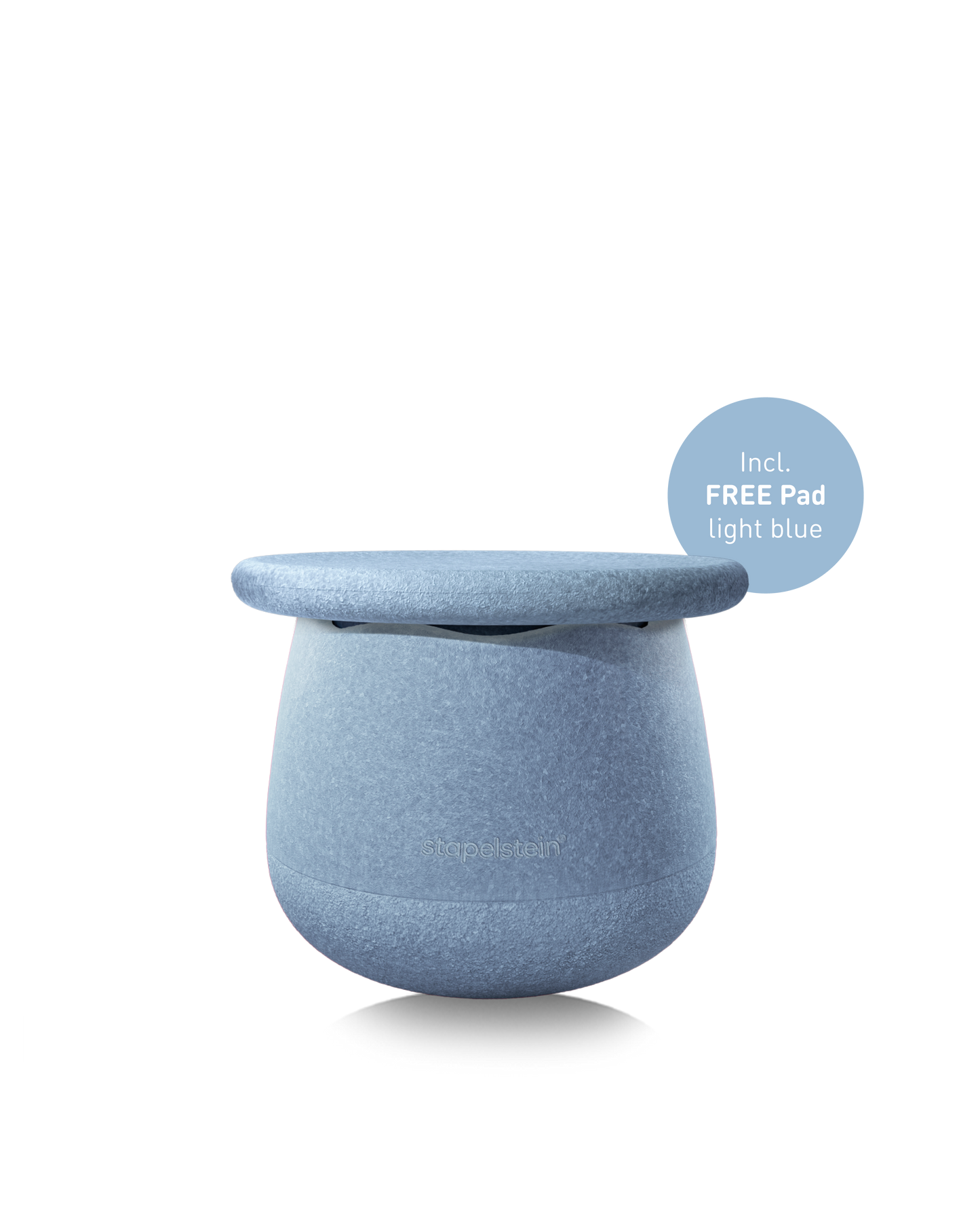 Stapelstein® Dynamic small light blue 2 el. + free Pad w pasującym kolorze