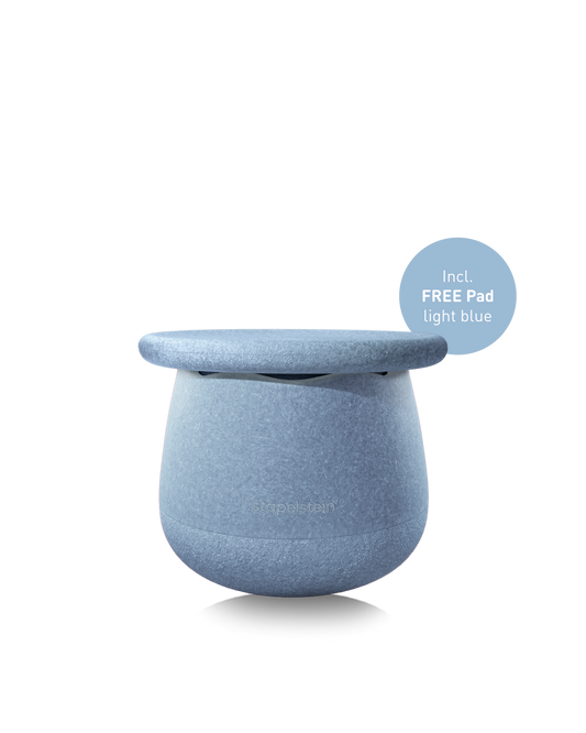 Stapelstein® Dynamic small light blue 2 el. + free Pad w pasującym kolorze