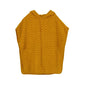 Filibabba Poncho Zigzag Golden Mustard