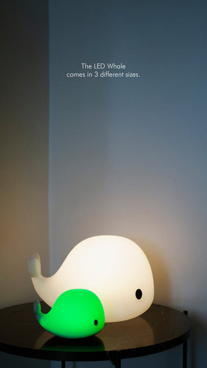 Filibabba Lampka LED mała Wieloryb Christian