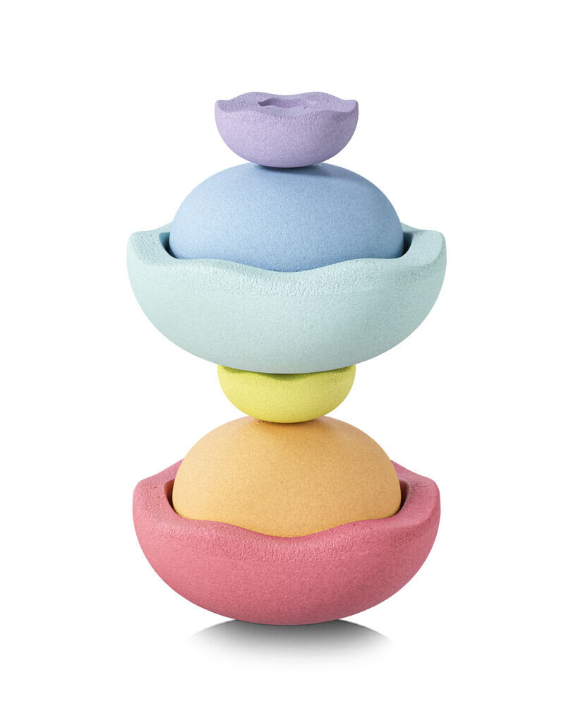 Stapelstein® Inside rainbow pastel 6 el.