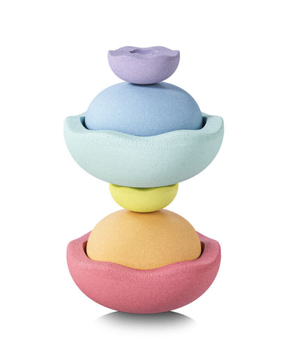Stapelstein® Inside rainbow pastel 6 el.
