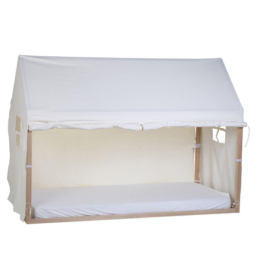 Childhome Pokrowiec do ramy Tipi Domek 90 x 200 cm White