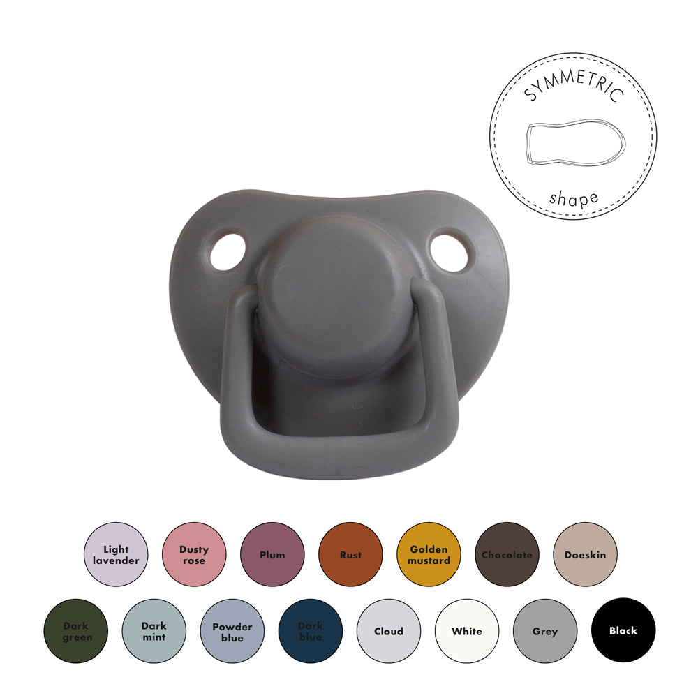 Filibabba Smoczki 2 szt. 0m+ Dark Grey