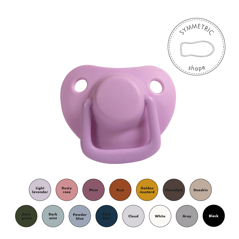 Filibabba Smoczki 2 szt. 0m+ Light Lavender