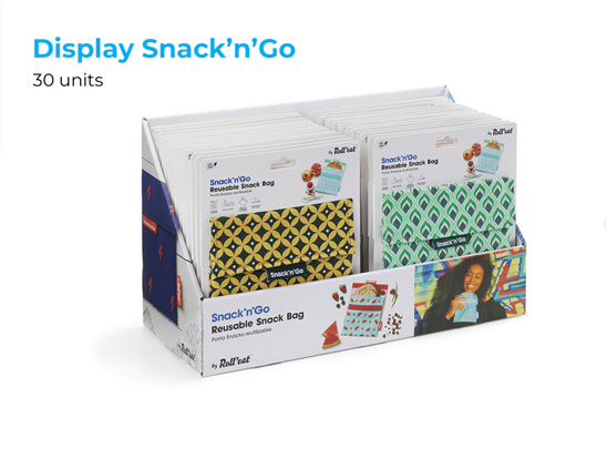 Roll'eat Display Snack'n'Go BIO Essence 30 units