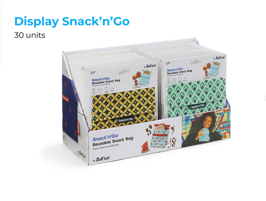 Roll'eat Snack'n'Go Animals Display 30ut