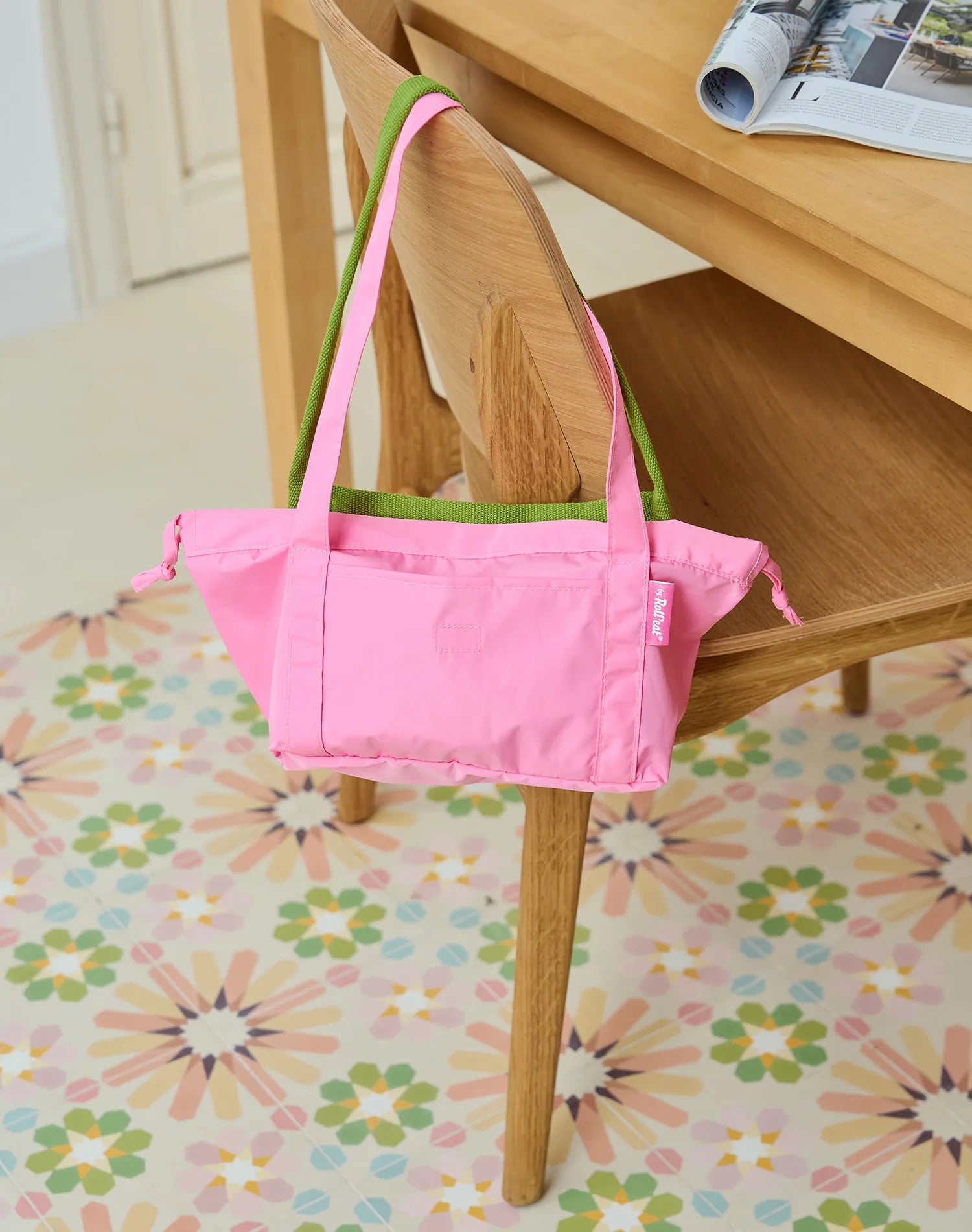 Roll'eat rolleat-good-bag-pistachio-pink