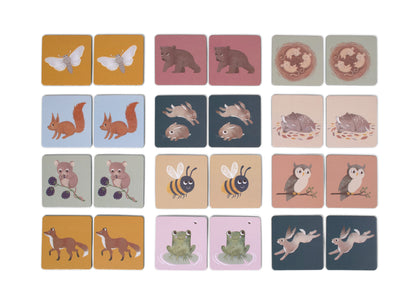 Filibabba Gra Memory Nordic animals
