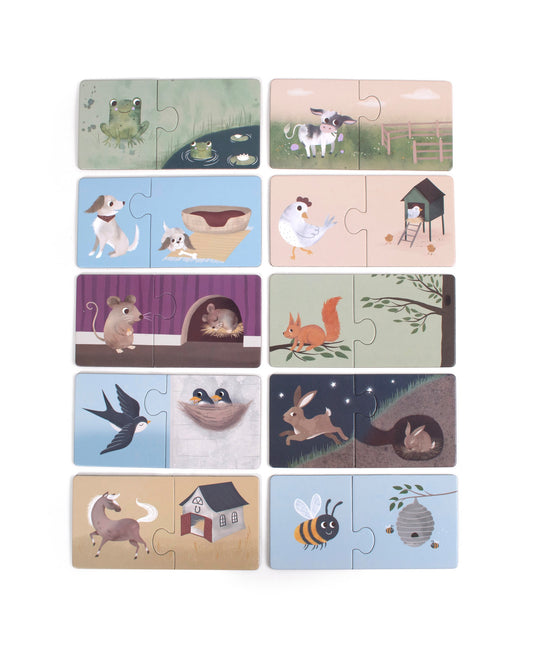 Filibabba Puzzle Find my home