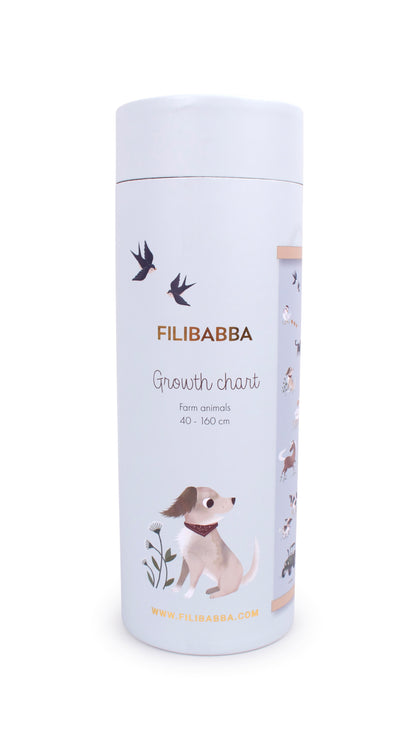 Filibabba Miarka wzrostu Farm animals