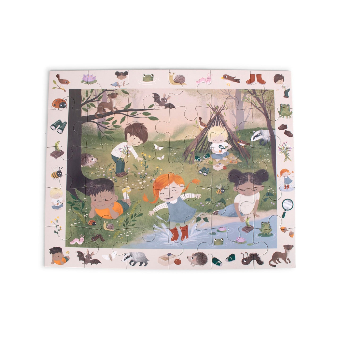 Filibabba Puzzle obserwacyjny Forest adventures