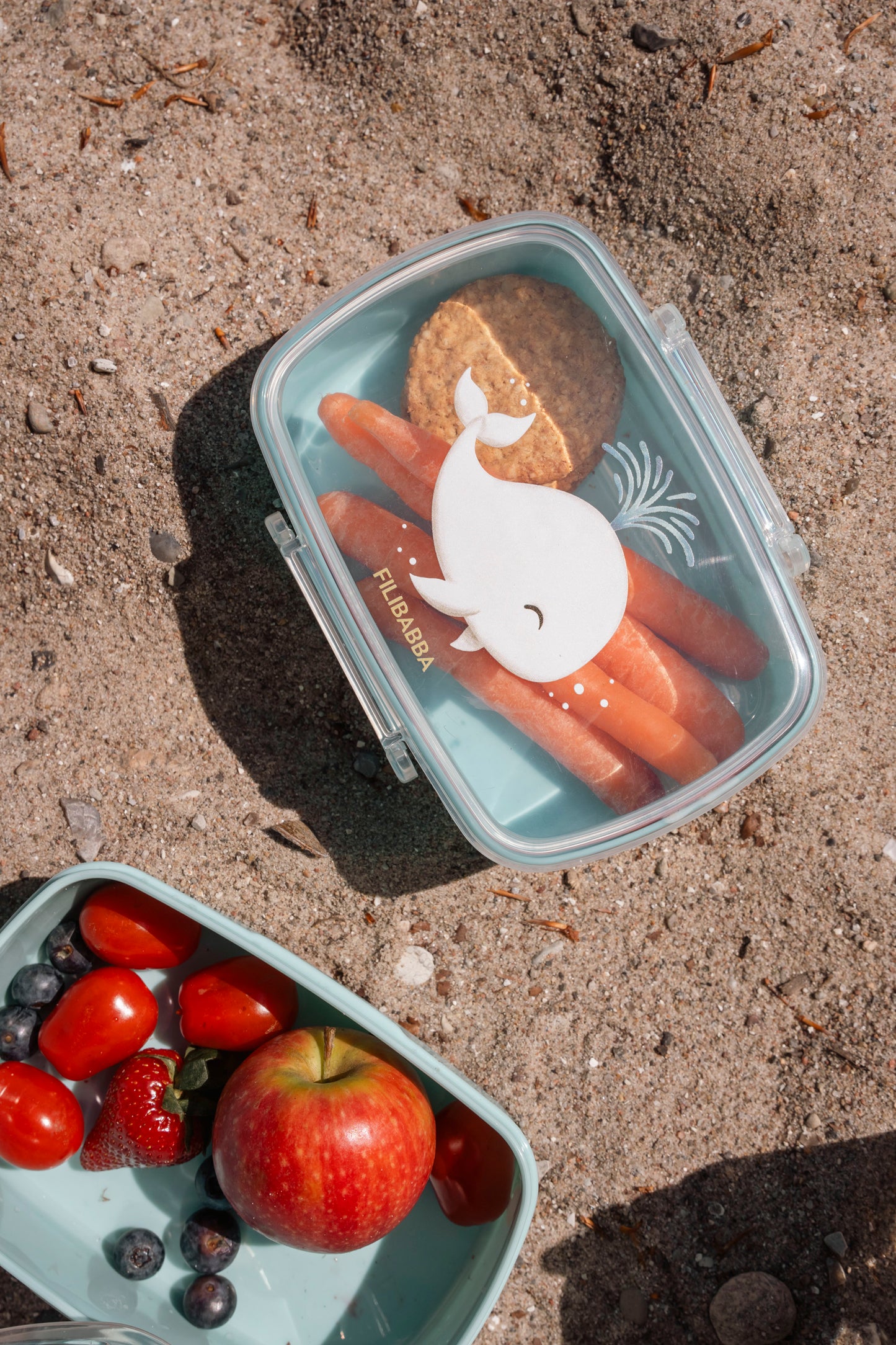 Filibabba Lunch Box 2-pak Christian's Whale Tales